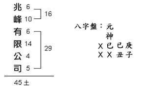 公司命名實例